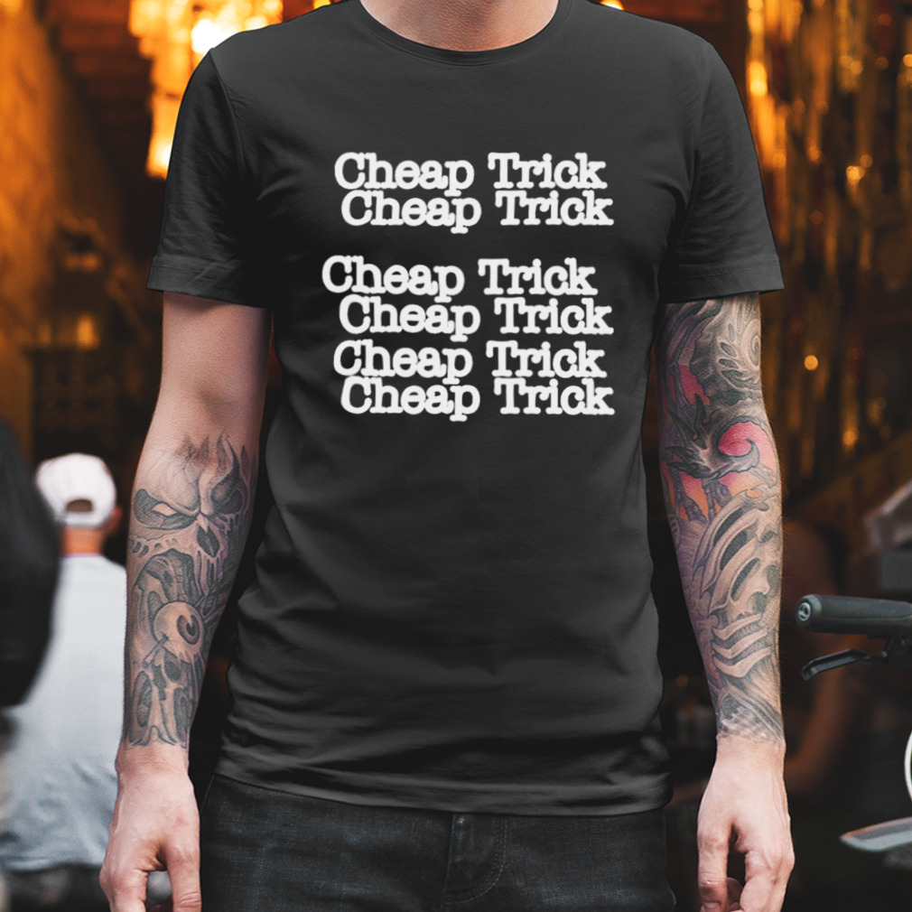 Cheap Trick Worn By Joan Jett T-Shirt