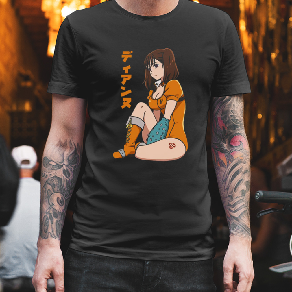 The Seven Deadly Sins Diane Blue And Orange T-Shirt