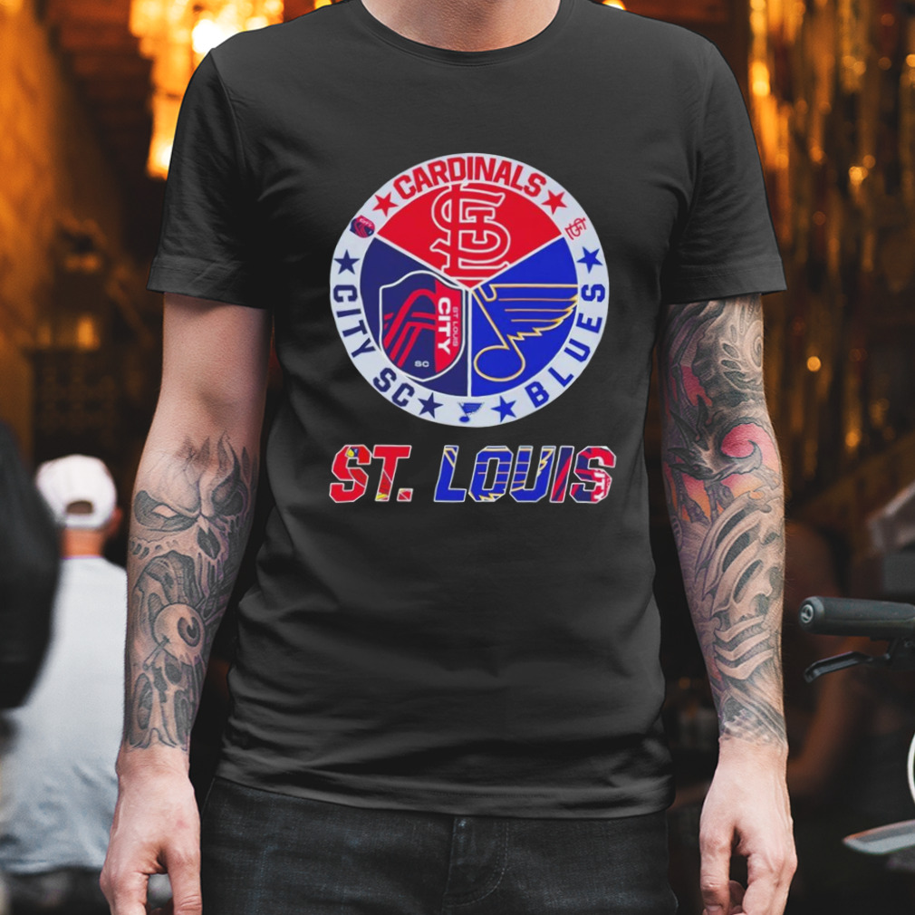 St. Louis Cardinals and Blues | Kids T-Shirt