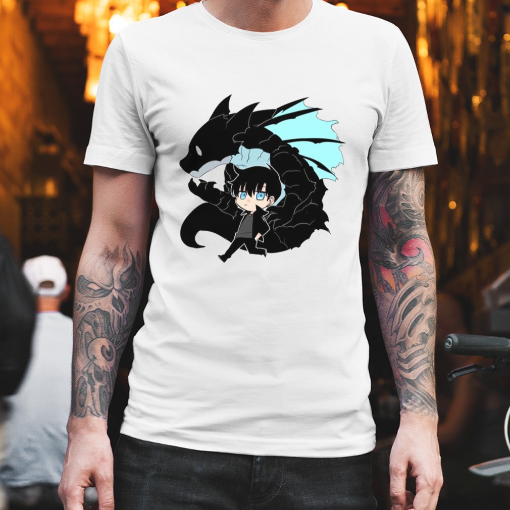 The Black Dragon And Jin Woo Solo Leveling shirt