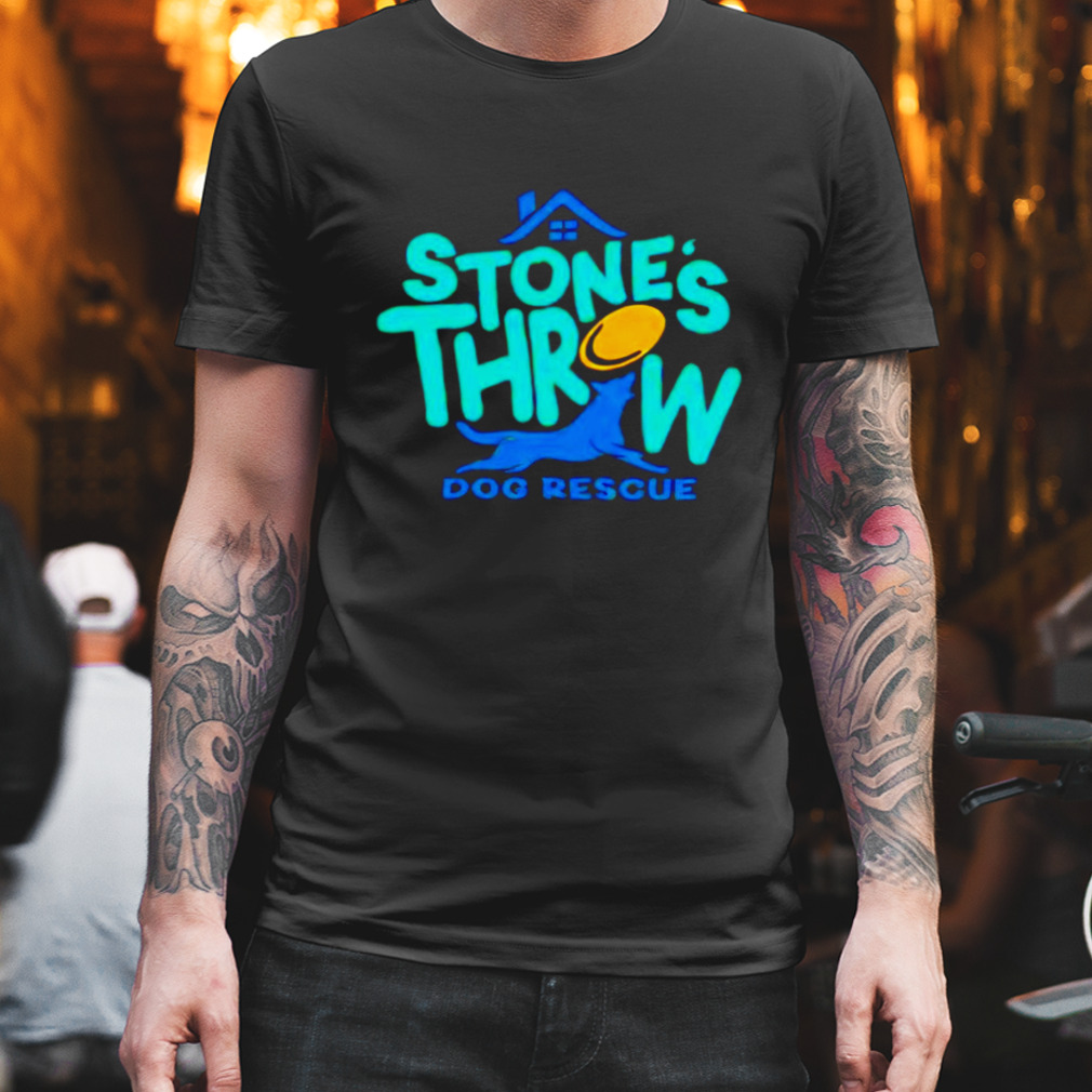 tone’s throw dog rescue shirt