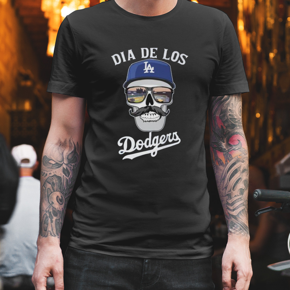 Skull dia de Los Angeles Dodgers t-shirt by To-Tee Clothing - Issuu