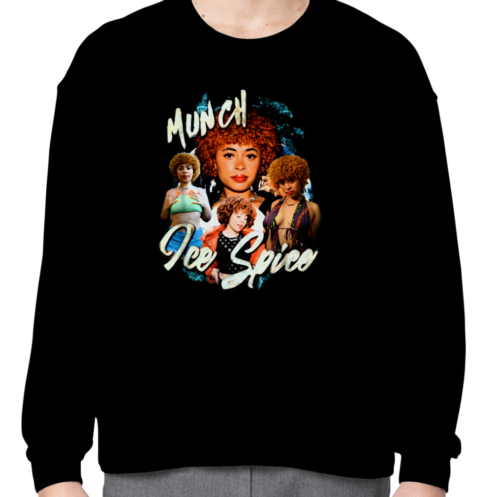 Munch Ice Spice Vintage Ice Spice 90S Hip-Hop T-Shirt