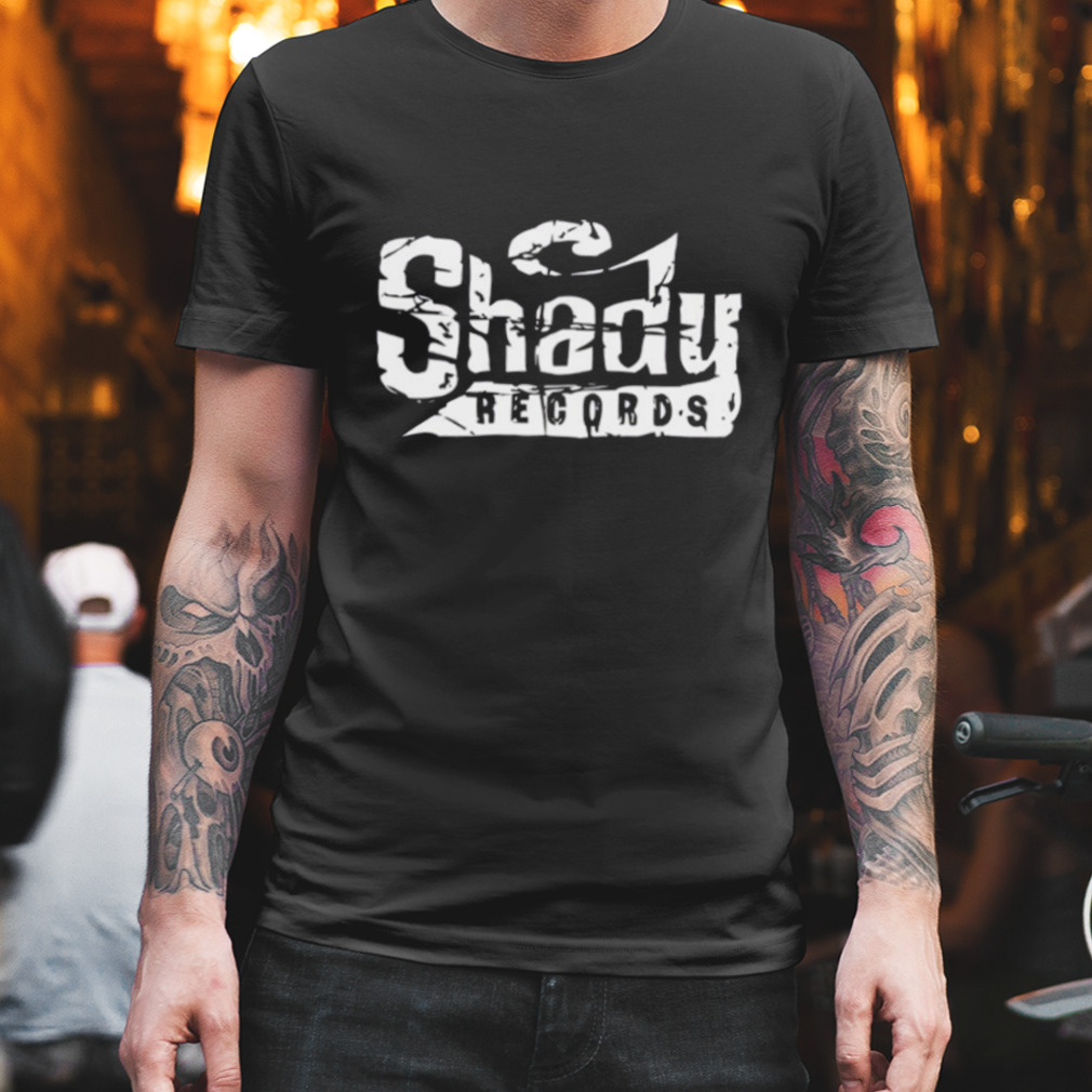 Music Planet Shady Records White Eminem shirt