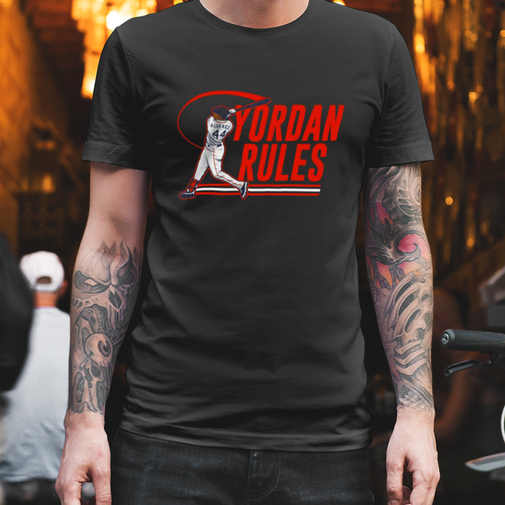 yordan alvarez rules t shirt - Yesweli