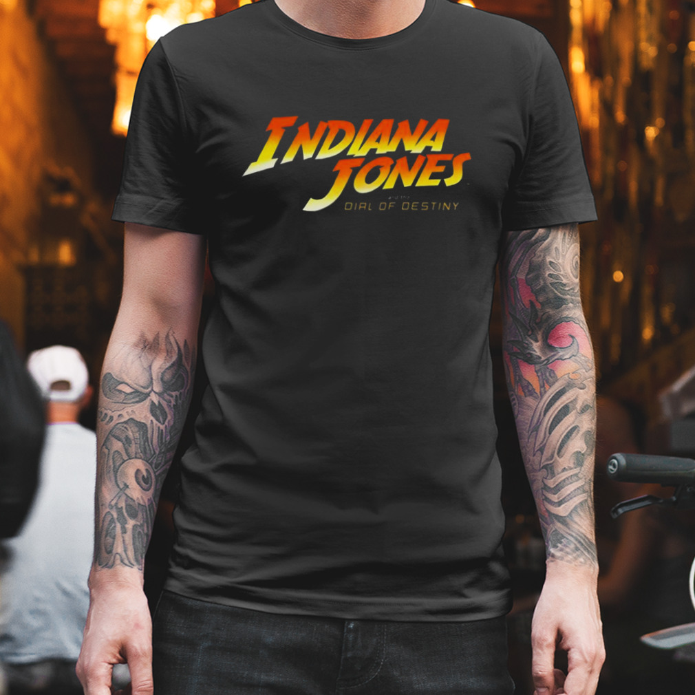 Indiana Jones and the Dial of Destiny Logo T-Shirt