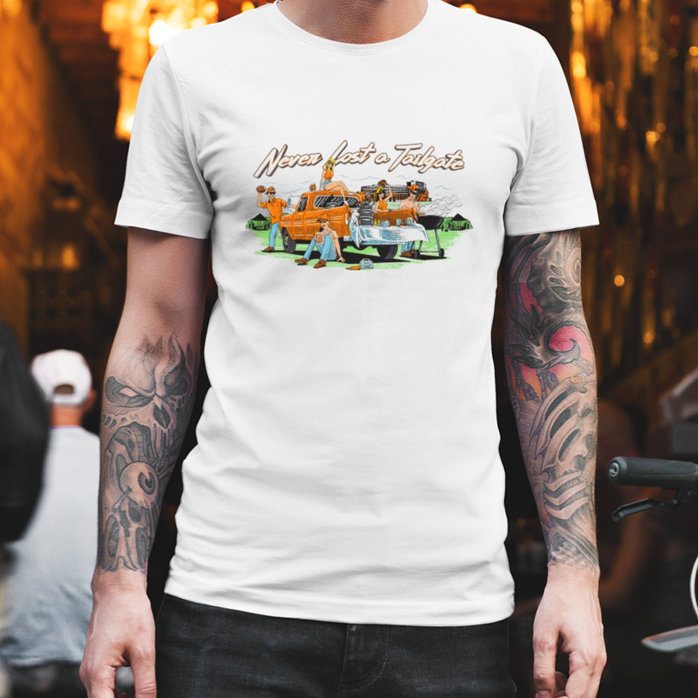 Never Lost A Tailgate Knoxville Shirt - Bring Your Ideas, Thoughts And  Imaginations Into Reality Today
