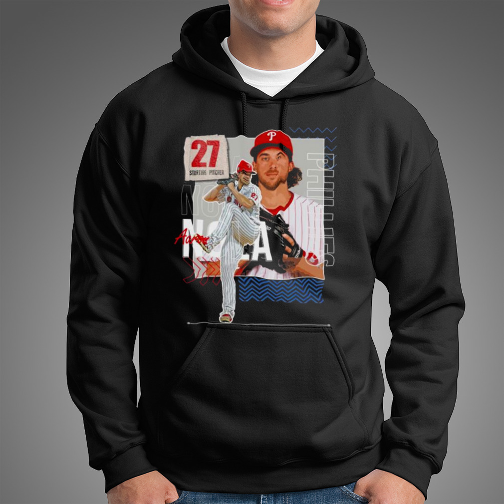 Aaron Nola Baseball Paper Phillies 27 Starting Pitcher T-shirt,Sweater,  Hoodie, And Long Sleeved, Ladies, Tank Top