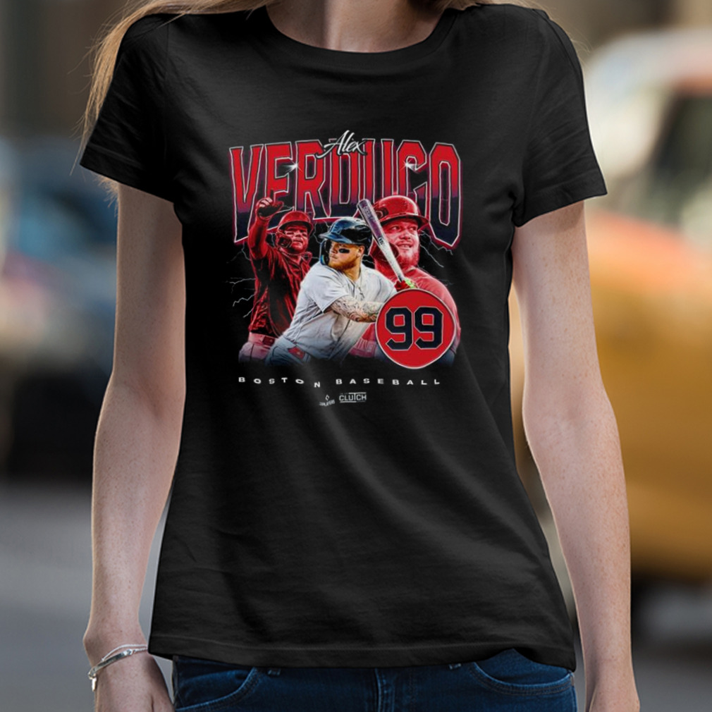 Alex Verdugo Retro 90S Boston Baseball T Shirt - Peanutstee