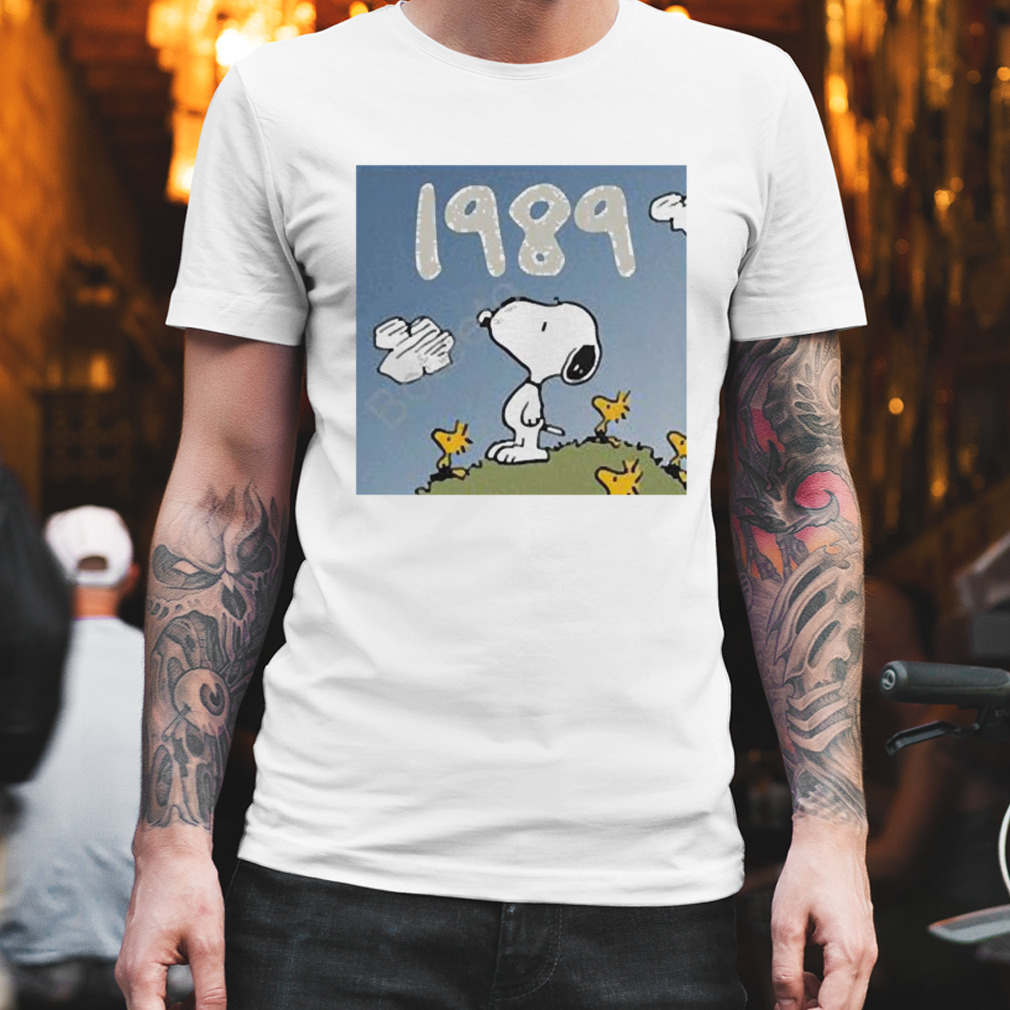 Happy Birthday Snoopy Snoopy Swift 1989 T-shirt