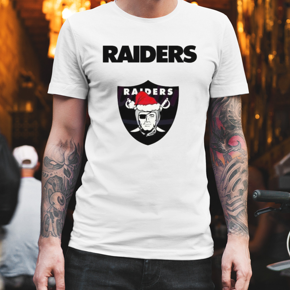 Official oakland Raiders NFL Christmas Logo 2023 t shirt, hoodie