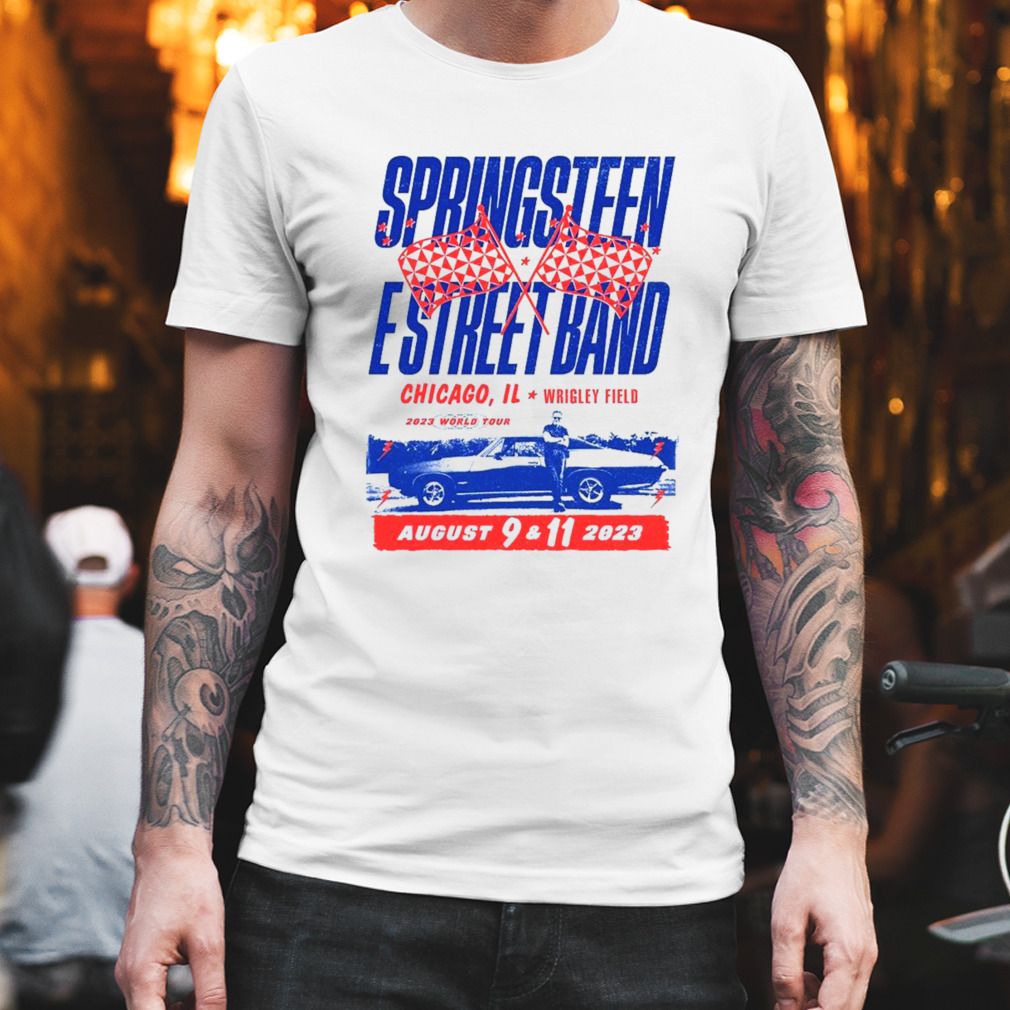 Bruce Springsteen & E Street Band World Tour Wrigley Field Chicago IL August 9 & 11 2023 Shirt