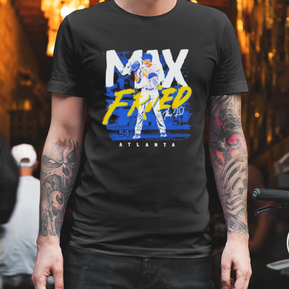 Max Fried 54 Atlanta Braves Mlbpa Signature Shirt