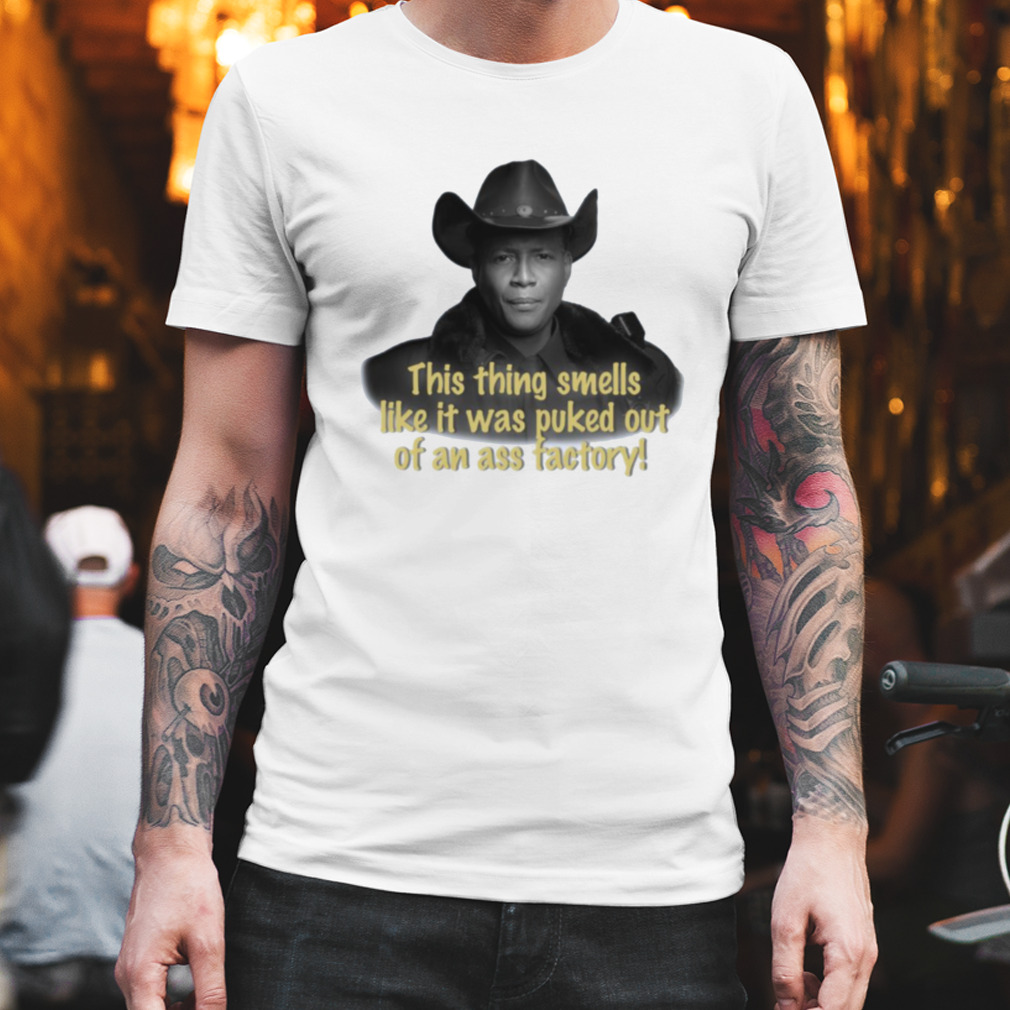 Resident Alien Sheriff Thompson Ass Factory shirt