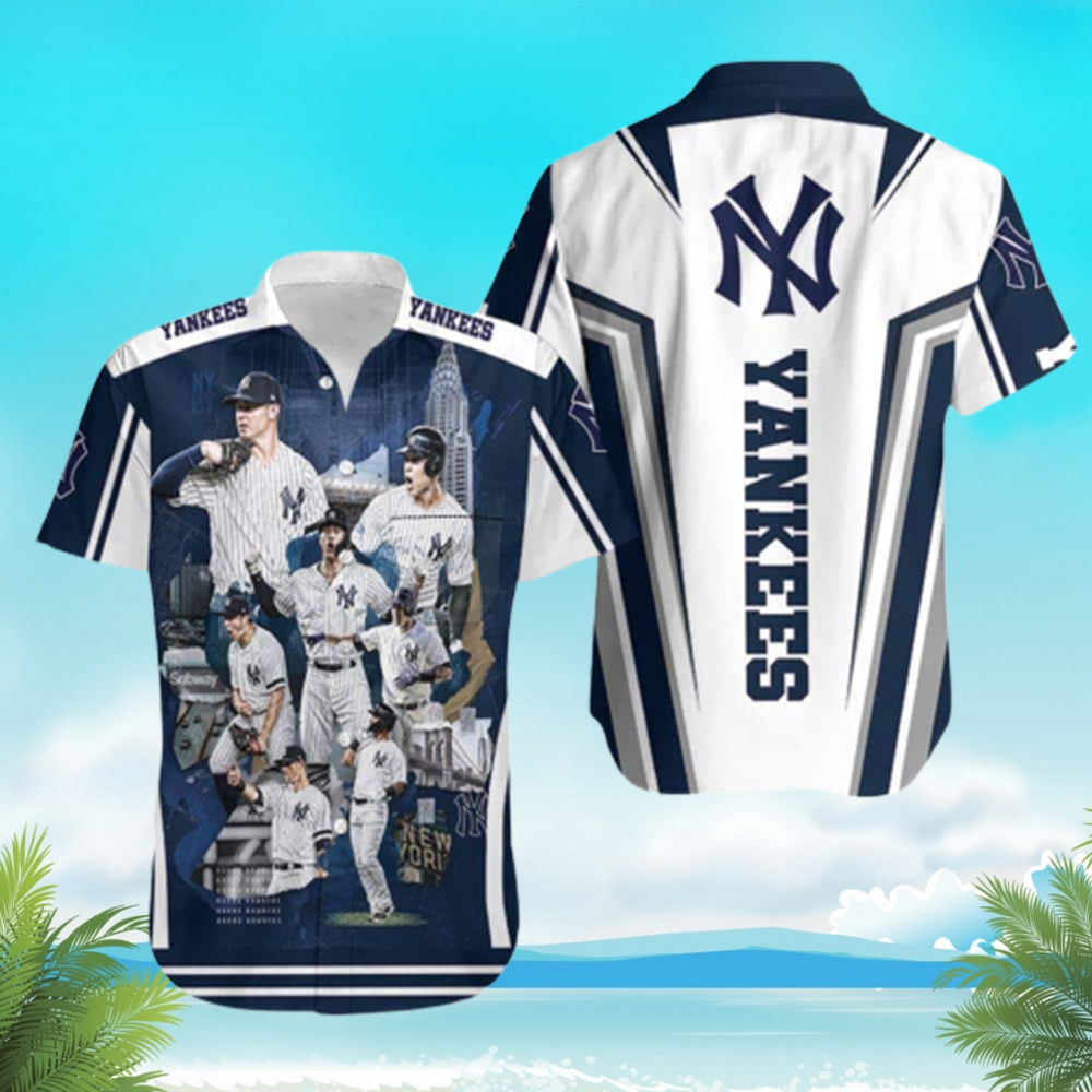 MLB New York Yankees Hawaiian Shirt Birthday Gift For Baseball Boyfriend