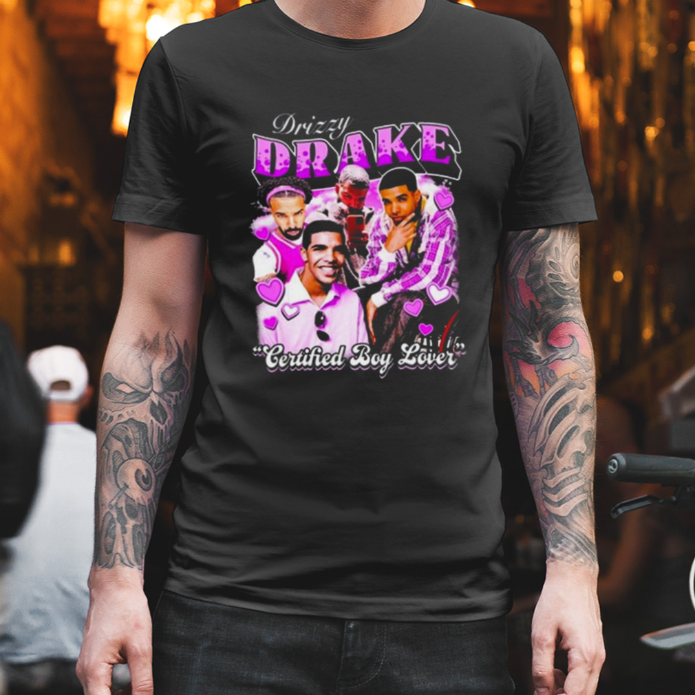 Fortnite drizzy drake certified boy lover photo design t-shirt