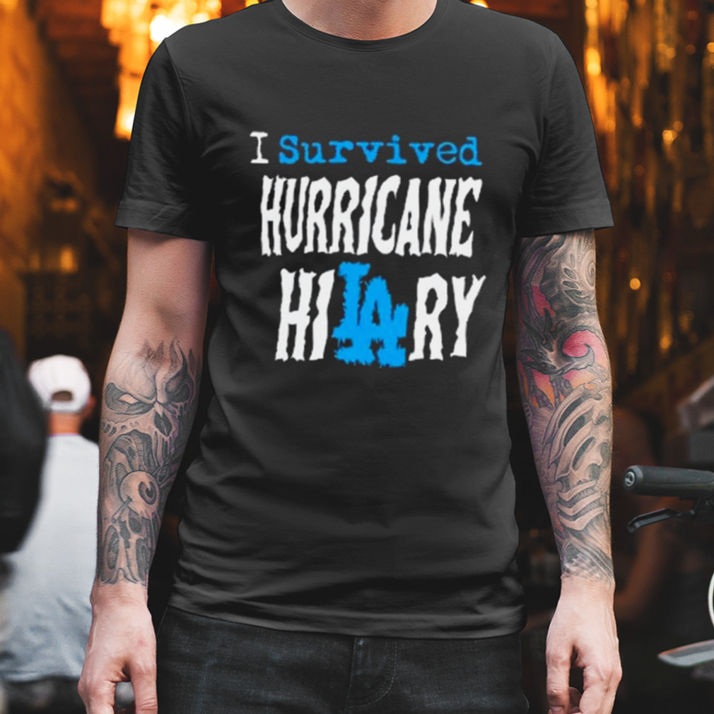 Vintage I Survived Hurricane Hilary Shirt