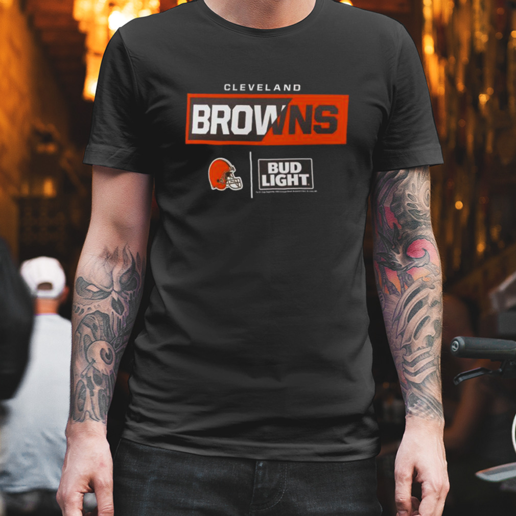 Cleveland Browns 49ers NFL x Bud Light T-Shirt