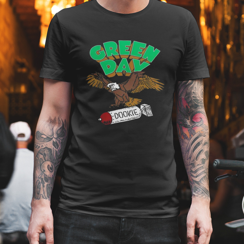 Green day merch dookie eagle thermal Shirt