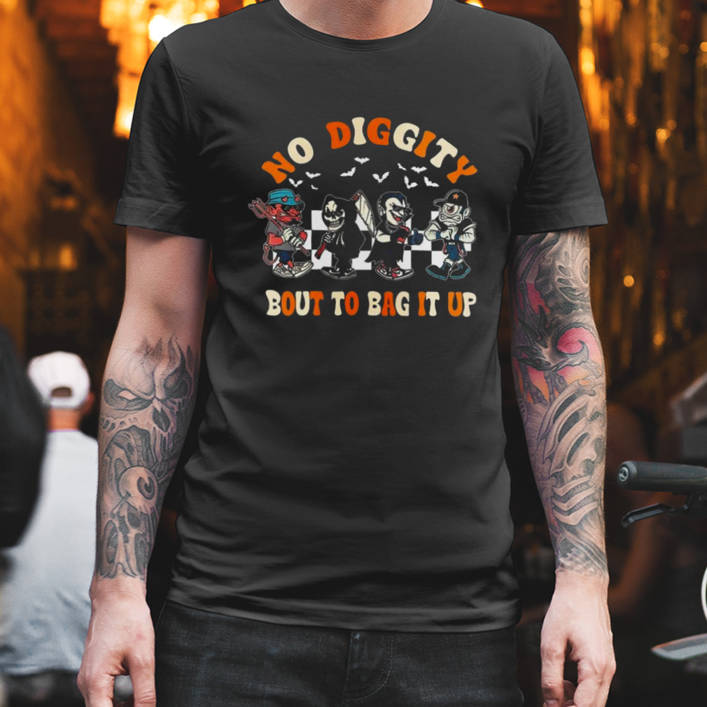 Blackstreet No Diggity Bout To Bag It Up Halloween T-Shirt