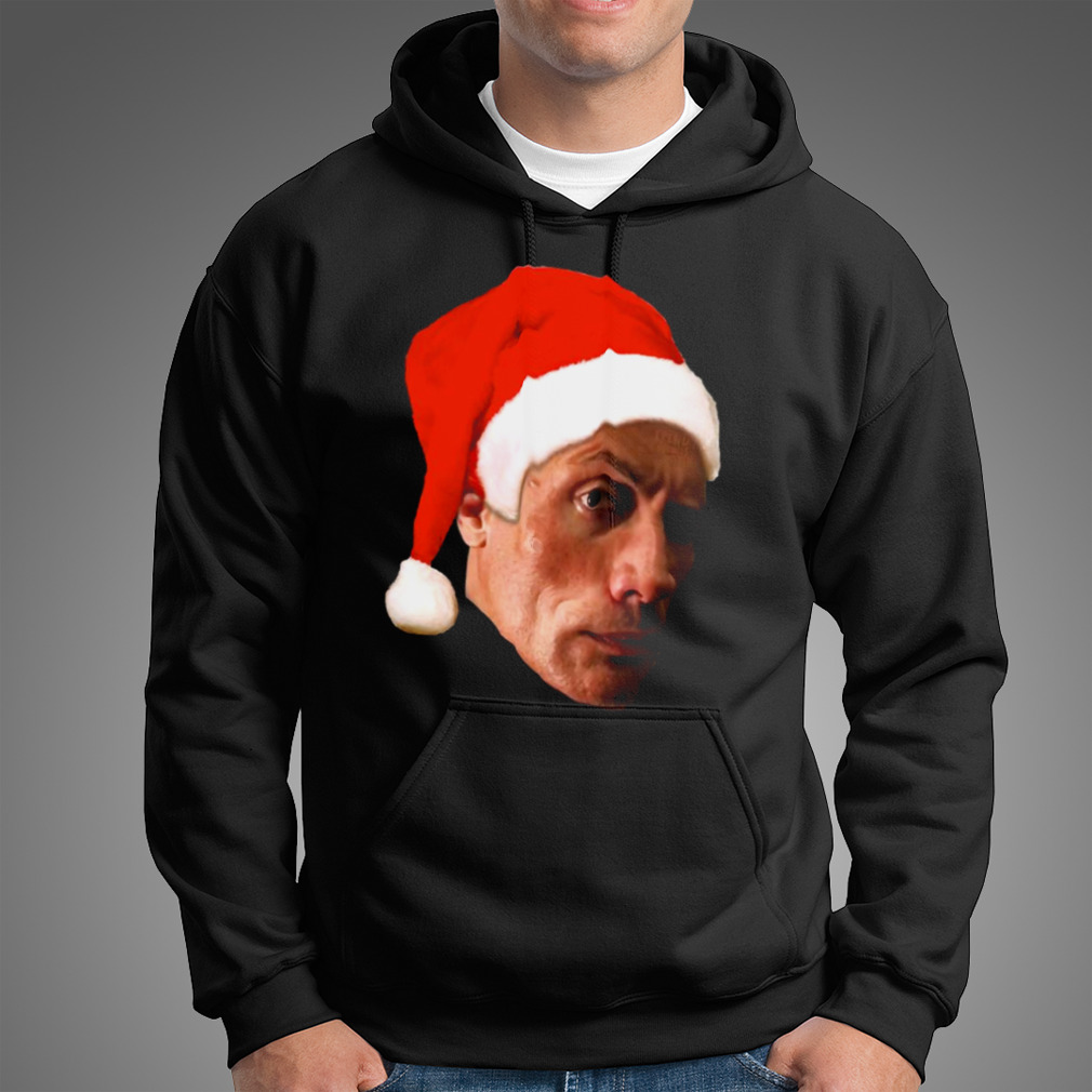 The Rock Eyebrow Raise Face Christmas Meme Shirt
