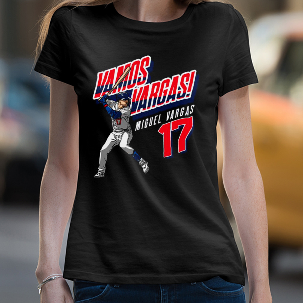 Vargas Vamos Miguel Vargas #17 Los Angeles Dodgers T-shirt,Sweater