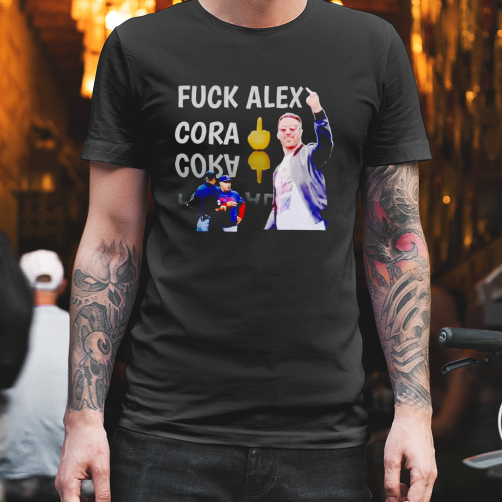 Fuck Alex Cora shirt