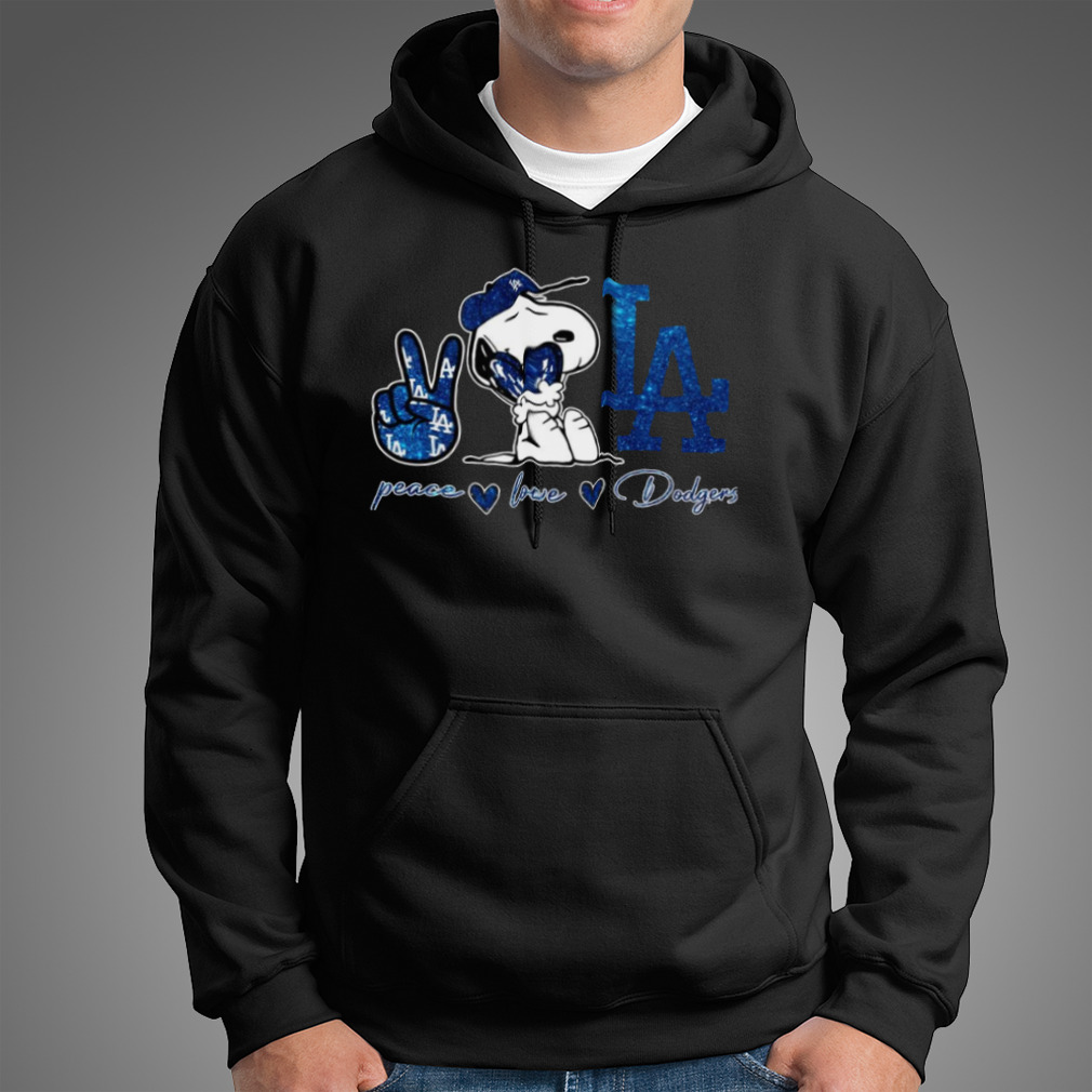 Snoopy Los Angeles Dodgers Peace Love Dodgers shirt, hoodie