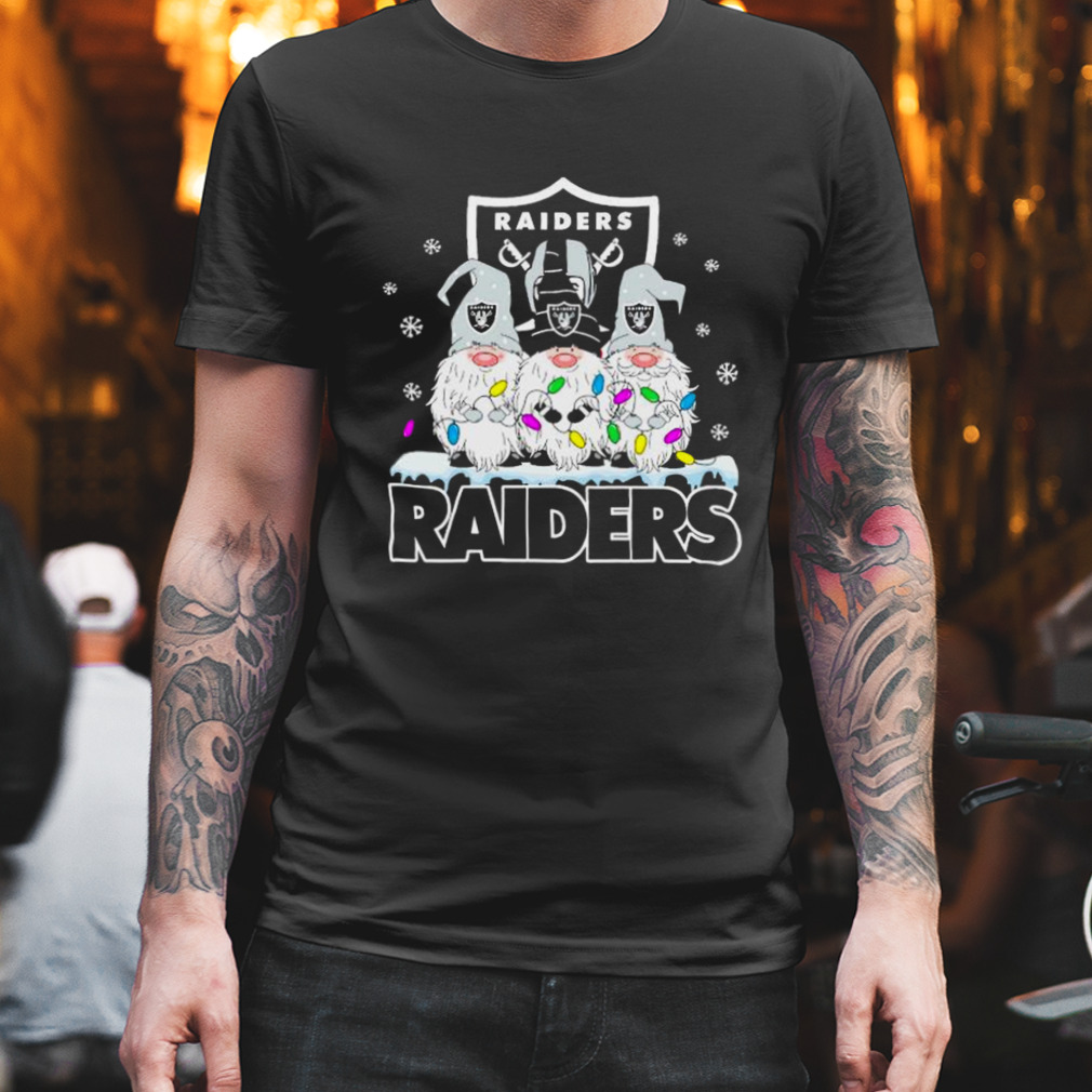 Las Vegas Raiders Football Gnomes Christmas 2023 shirt