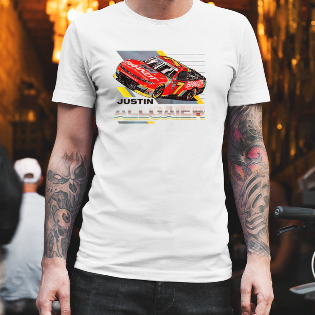 Justin Allgaier Brandt racing shirt
