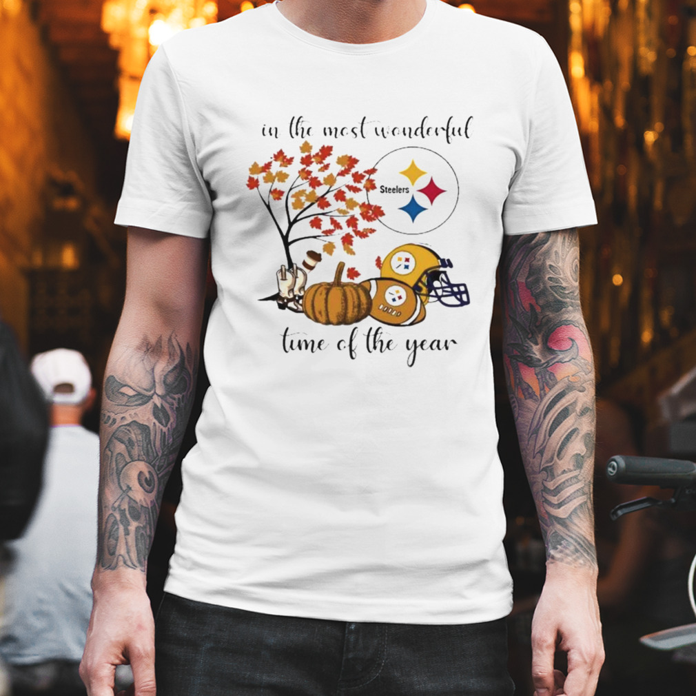 Pittsburgh Steelers In The Most Wonderful Time Of The Year 2023 T-Shirt