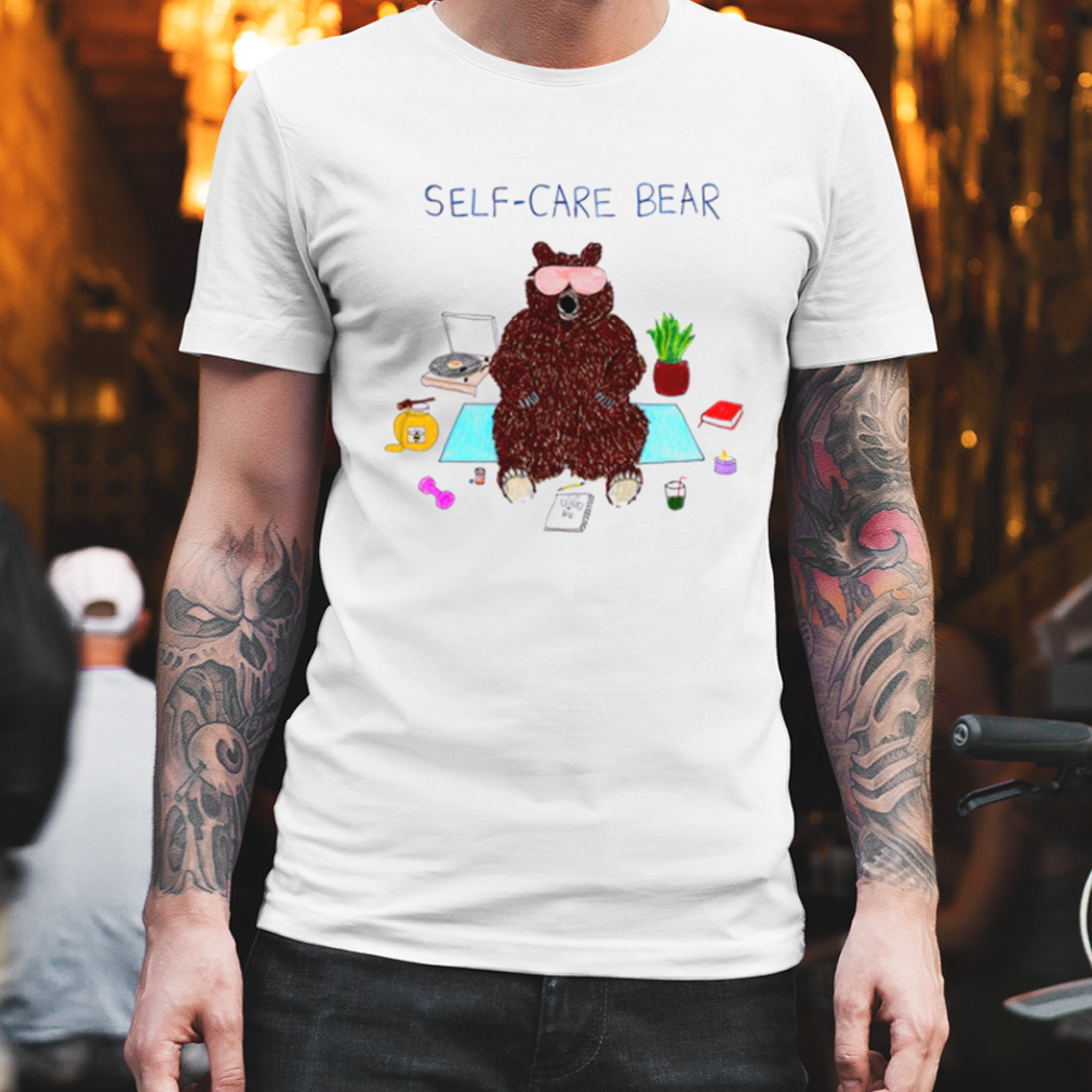 SELF-CARE BEAR MEN'S T-SHIRT