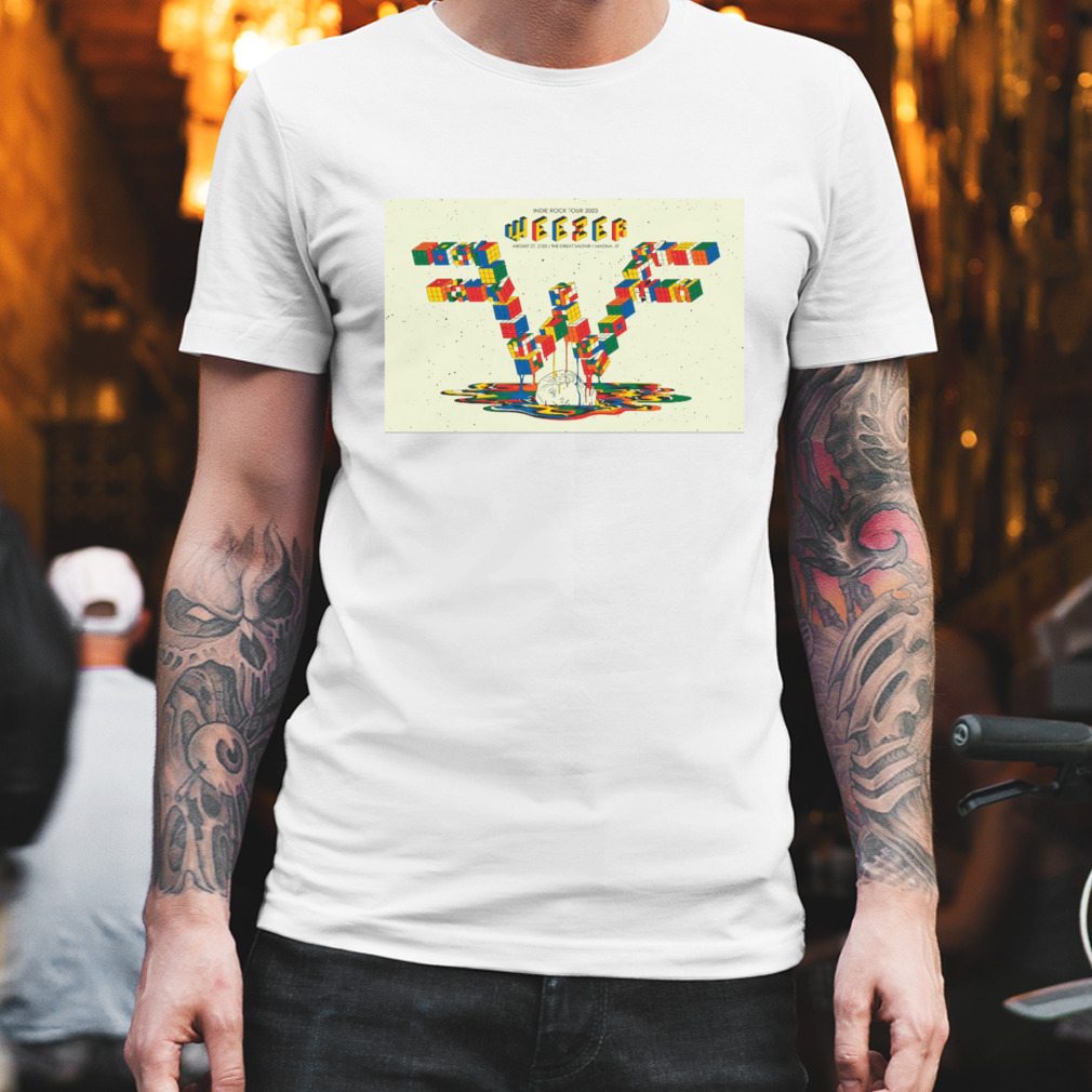 Weezer 2023 Event Magna art poster design shirt