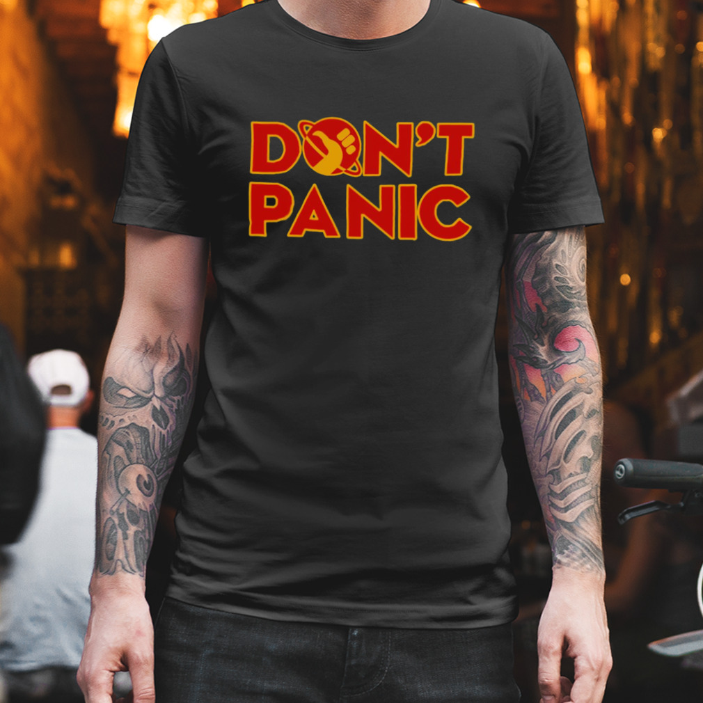 Don’t Panic The Hitchhiker’s Guide To The Galaxy shirt