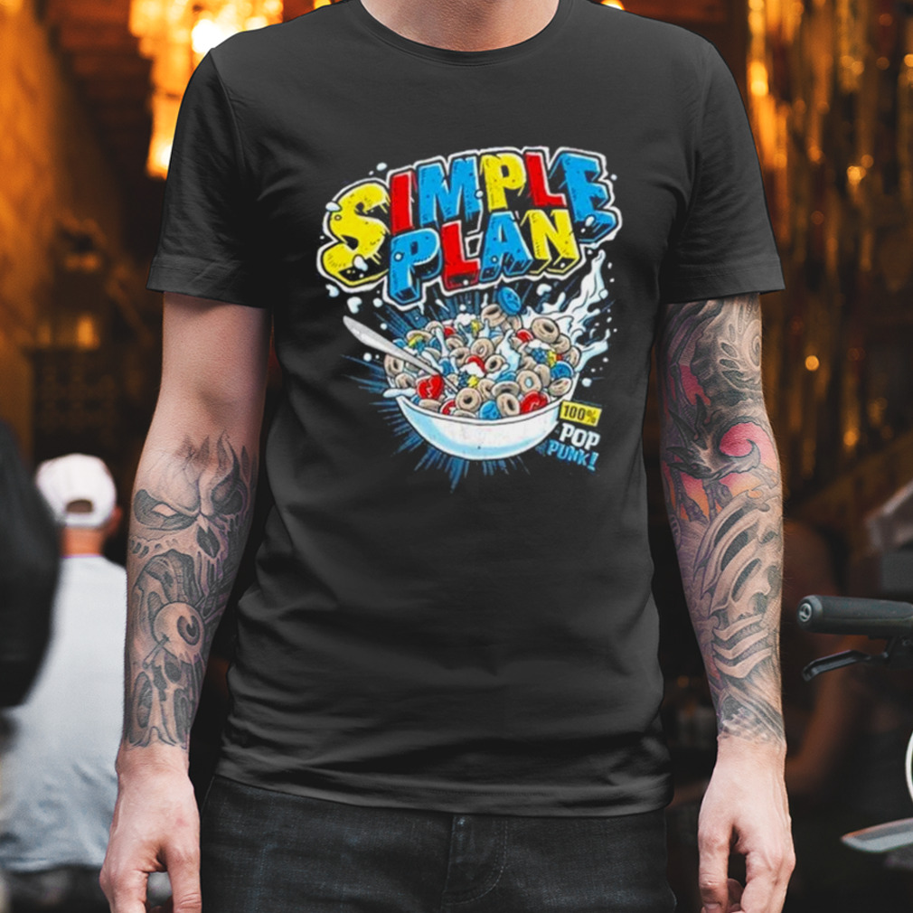 Simple Plan Cereal Pop Punk T-Shirt