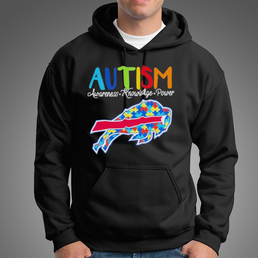 Buffalo Bills NFL Autism Awareness Personalized Hoodie T Shirt - Growkoc