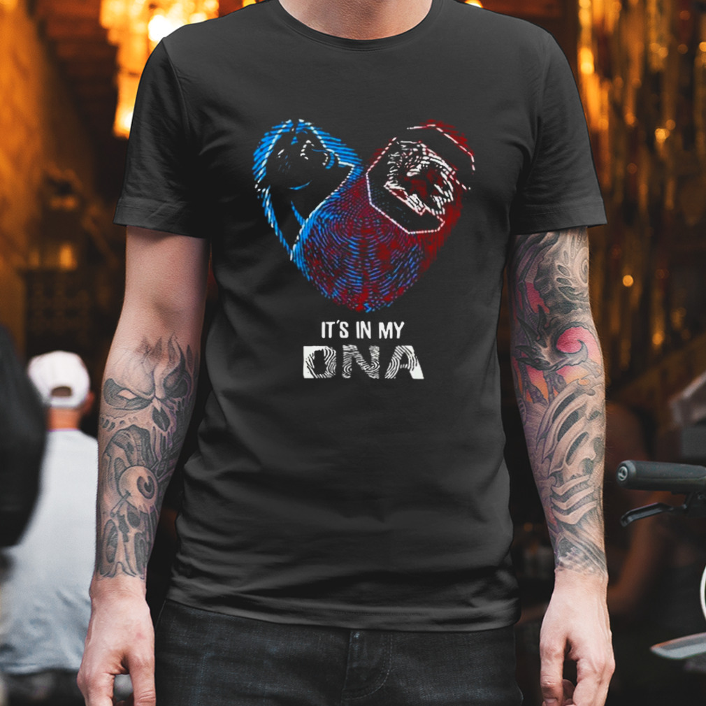 Carolina Panthers And South Carolina Gamecocks Heart It’s In My Dna 2023 T-shirt