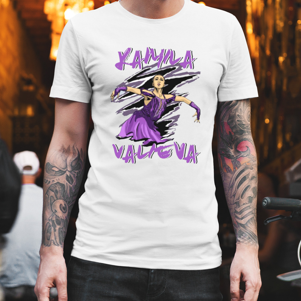 Fanart Kamila Valieva shirt