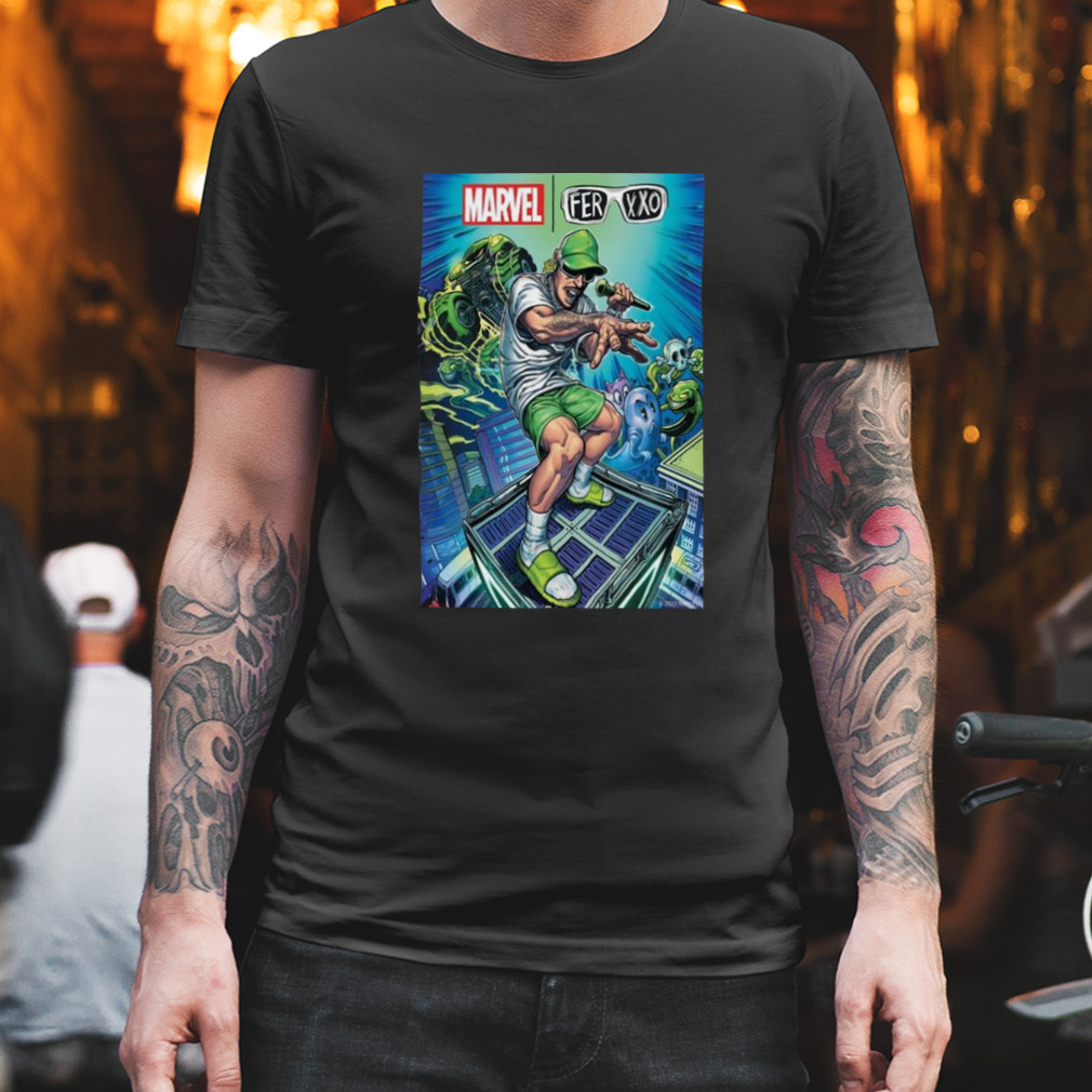 Marvel X Ferxxo Poster 2023 T-shirt