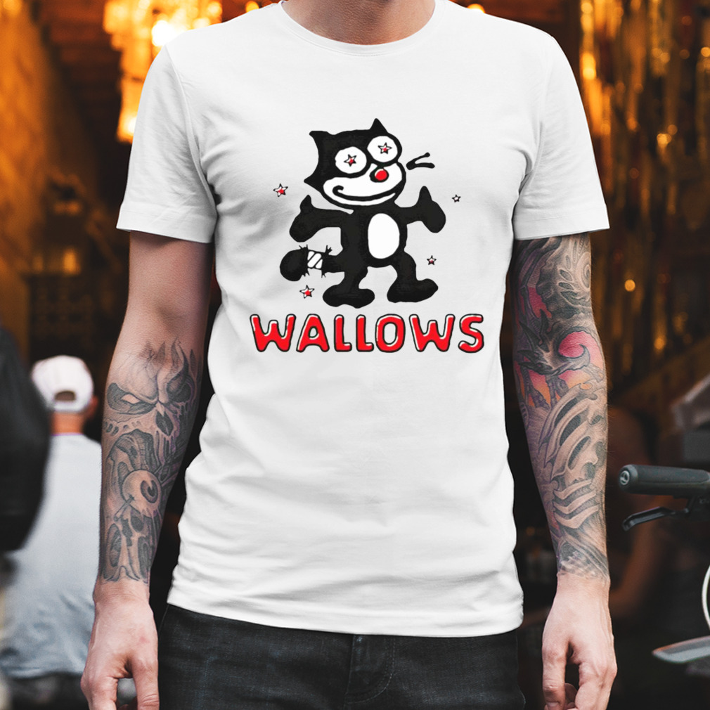 Toon cat wallows shirt