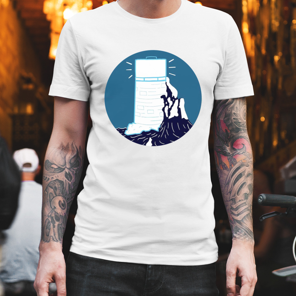 Rhode Island Lighthouse logo shirt