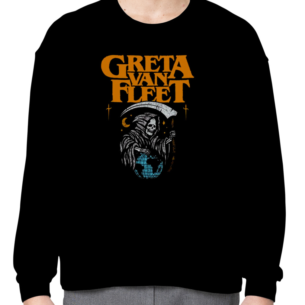 Greta Van Fleet Retro Musical Shirt, Boho Vintage Musician Hoodie Long  Sleeve - Reallgraphics