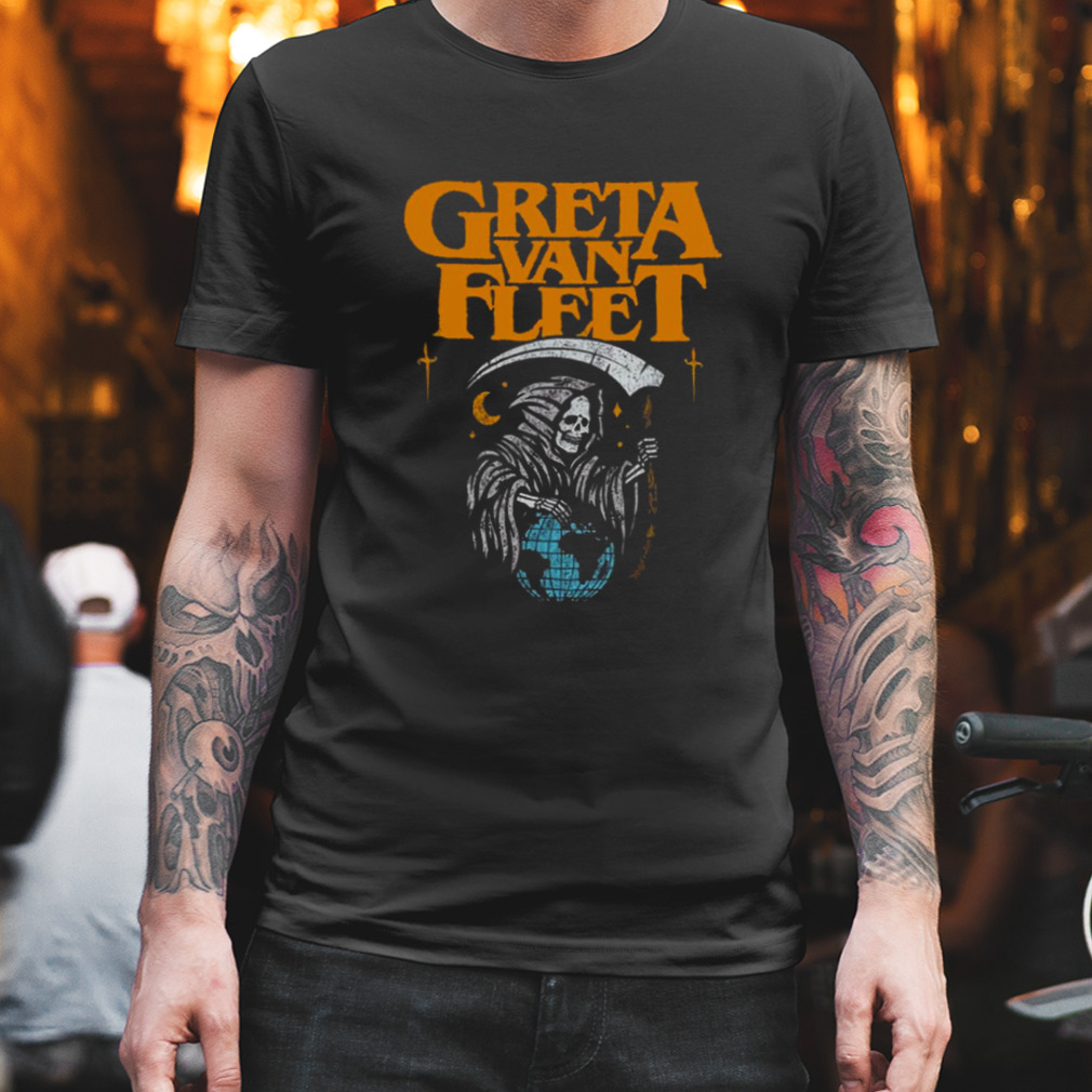 Greta Van Fleet Retro Musical Shirt, Boho Vintage Musician Hoodie Long  Sleeve - Reallgraphics