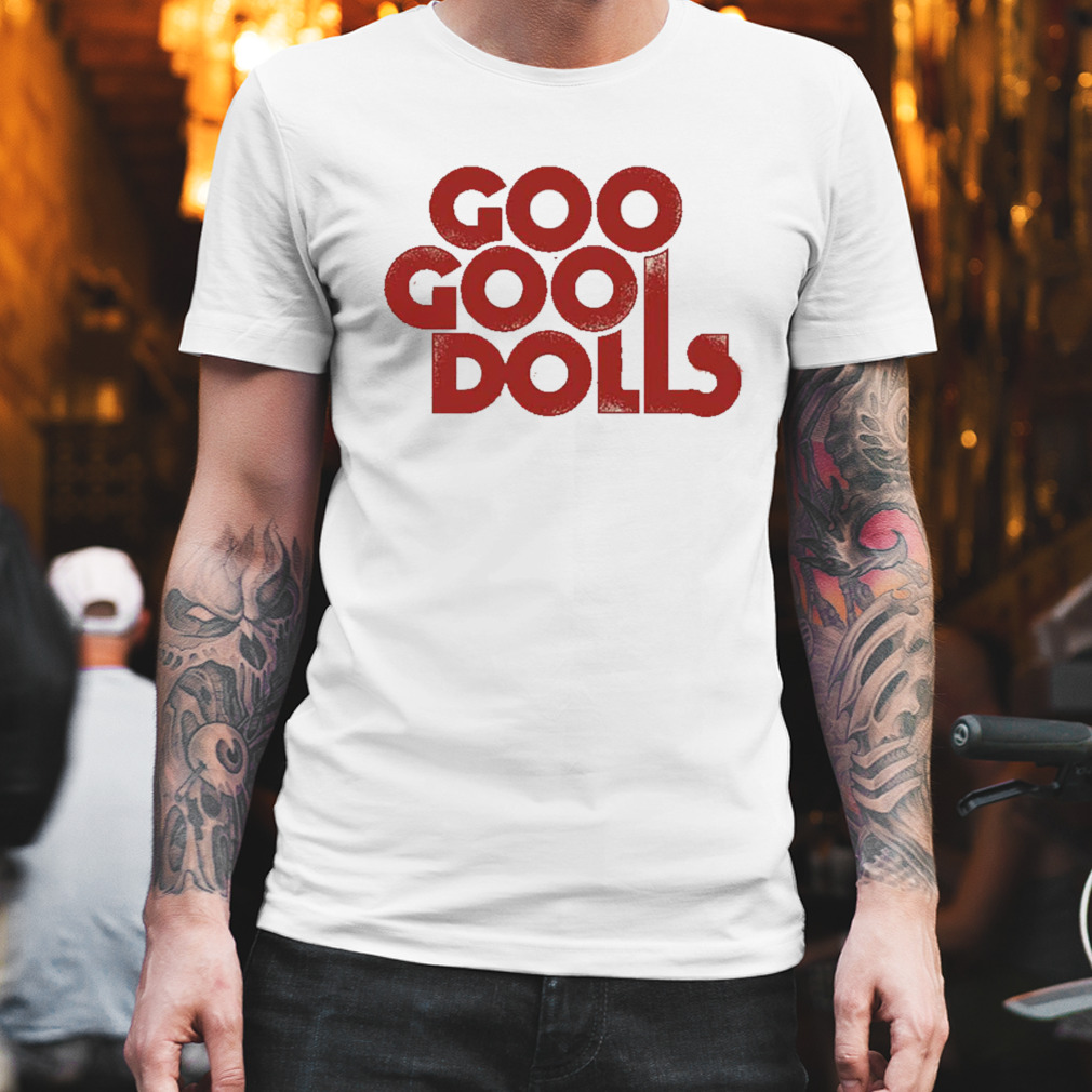 Blackwhitereddesign Goo Goo Dolls Logo shirt