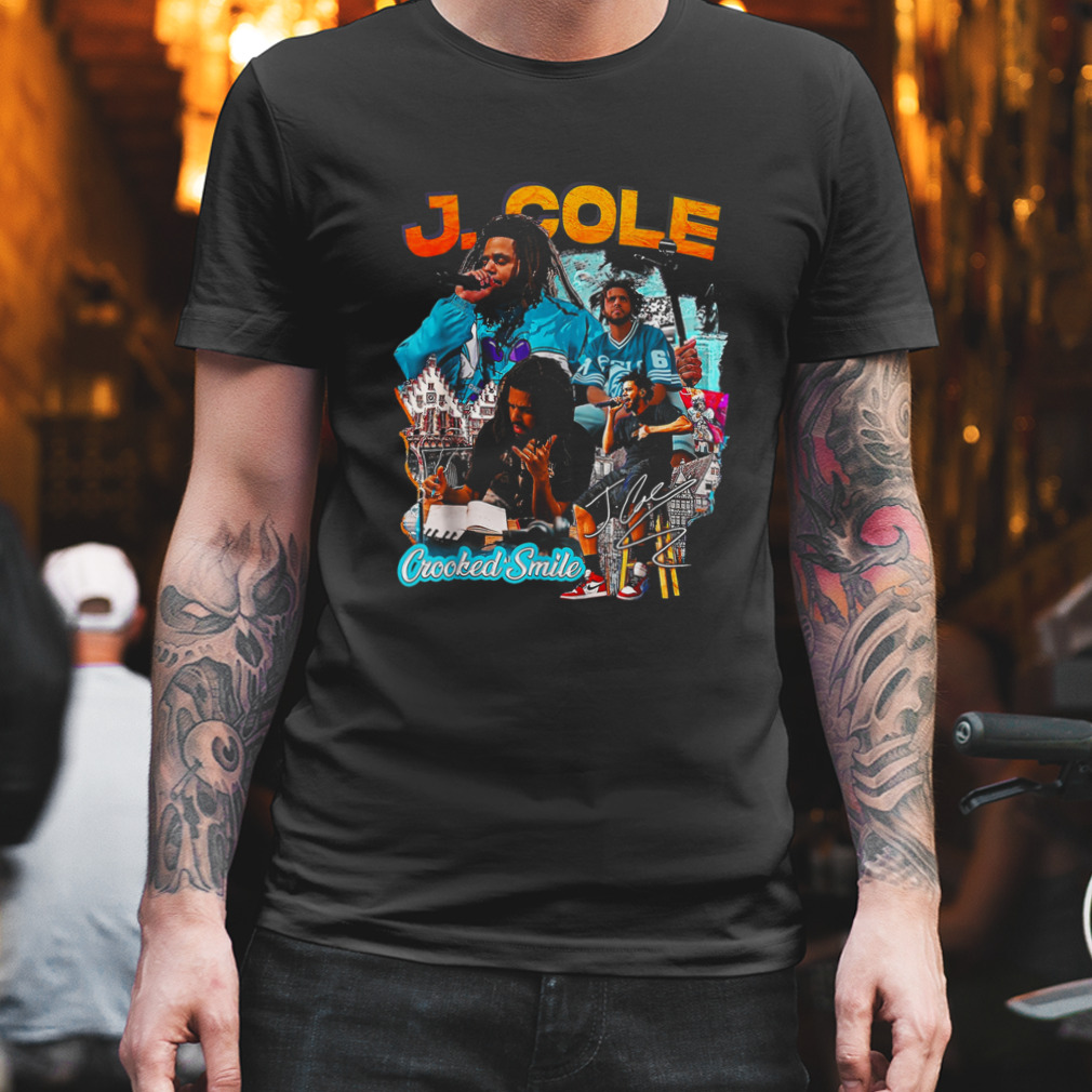 J Cole Crooked Rapper Vintage Bootleg Raptees 90s T-Shirt