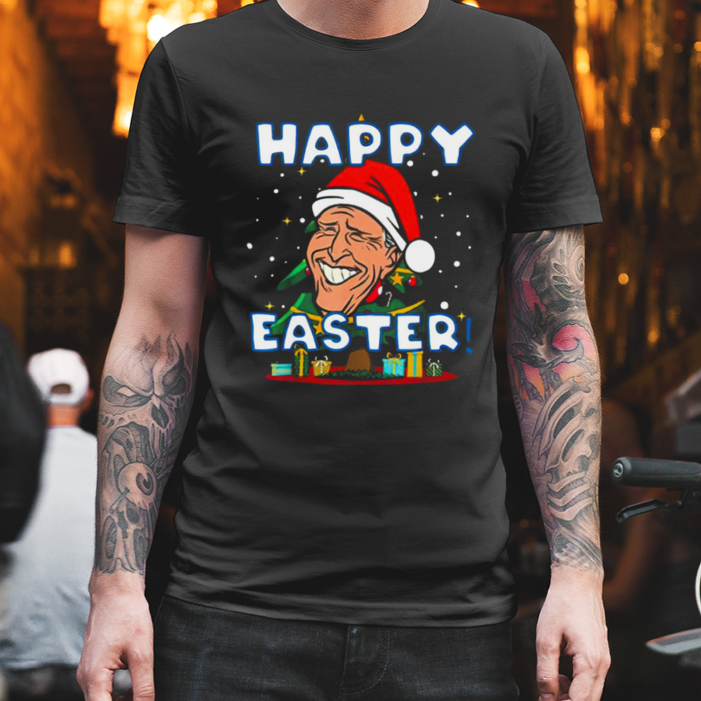 Easter Joe Biden Santa Confused Christmas Days shirt