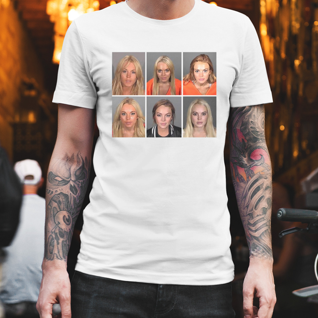 Lindsay Lohan Mugshots shirt