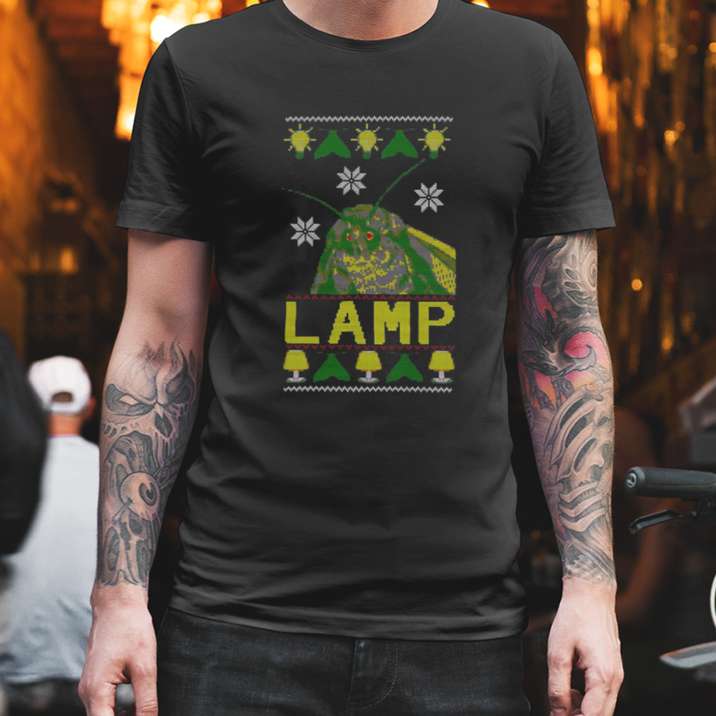 Moth Lamp Meme Christmas shirt