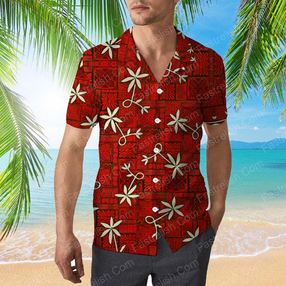 Elvis Blue Hawaii Hawaiian Shirt