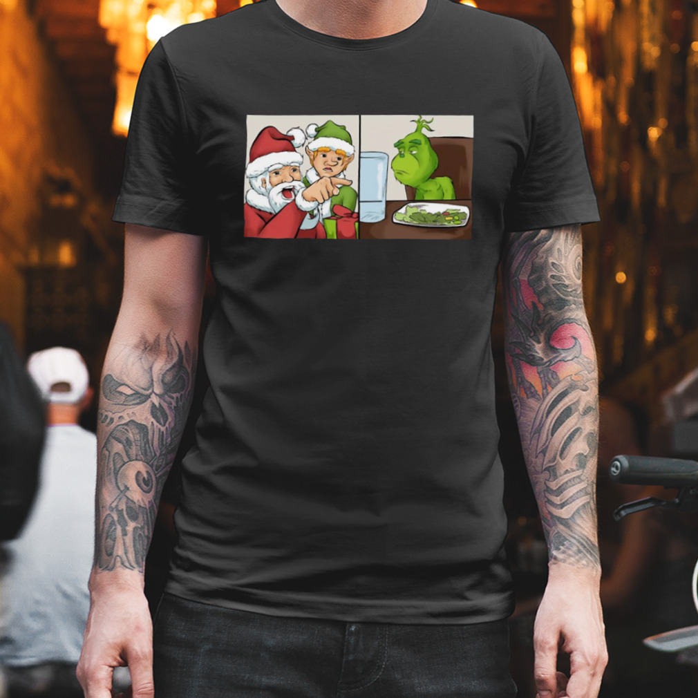 Meme Internet Christmas Griiinc Screaming Grinch shirt